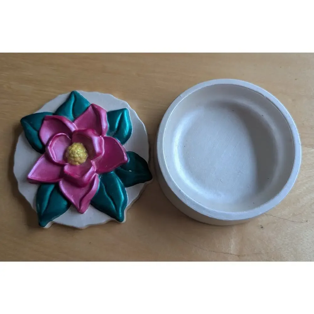 🍀Round Box with Lid